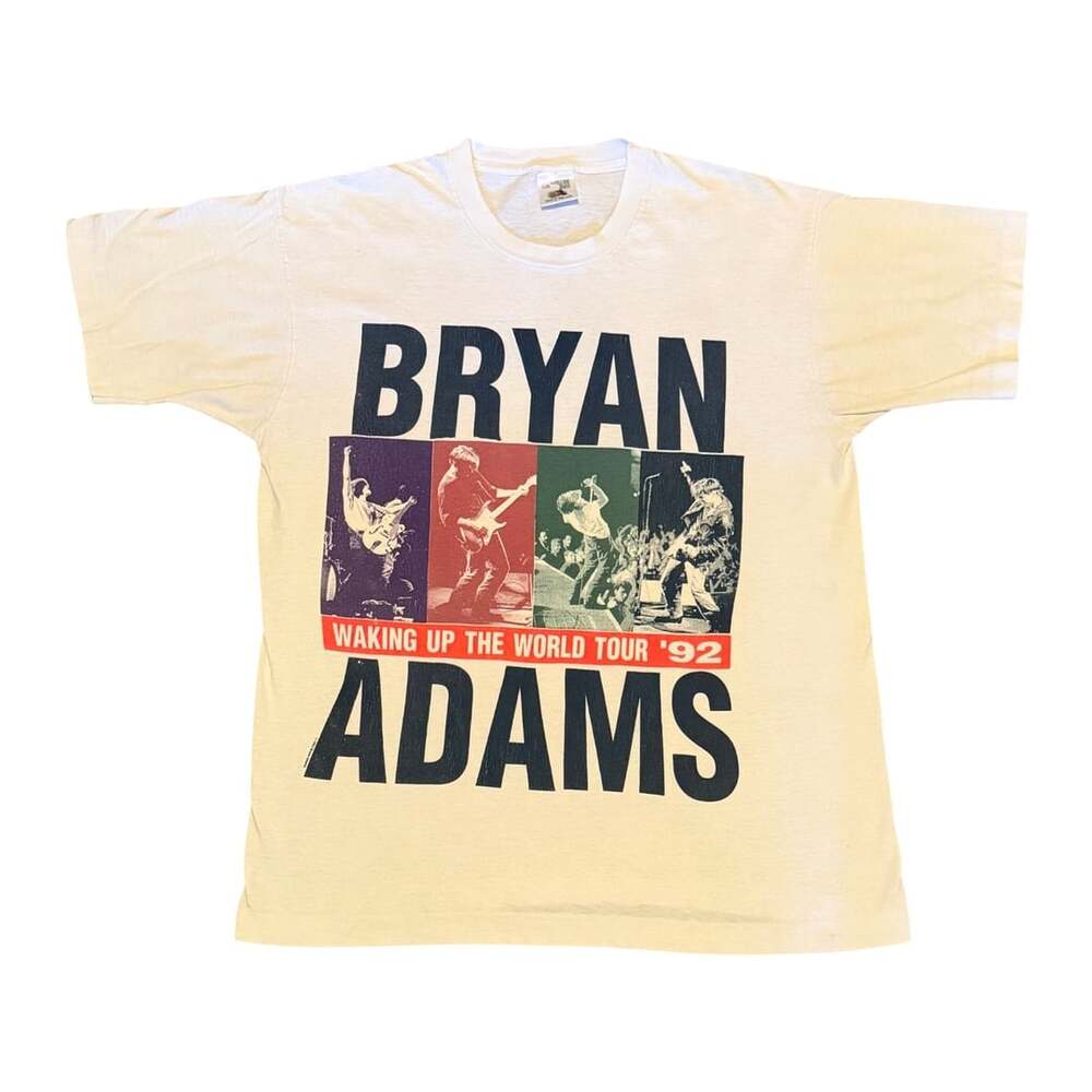 Vintage 90s Bryan Adams Waking Up The World Tour 1992